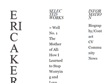 Tablet Screenshot of ericakermani.com